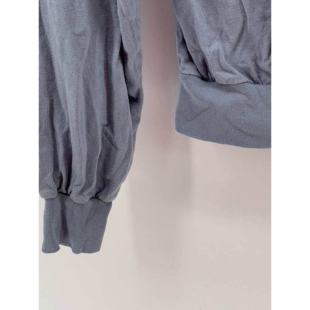 LOS ANGELES APPAREL Women's Gray Classic Crewneck Sweatshirt SZ S