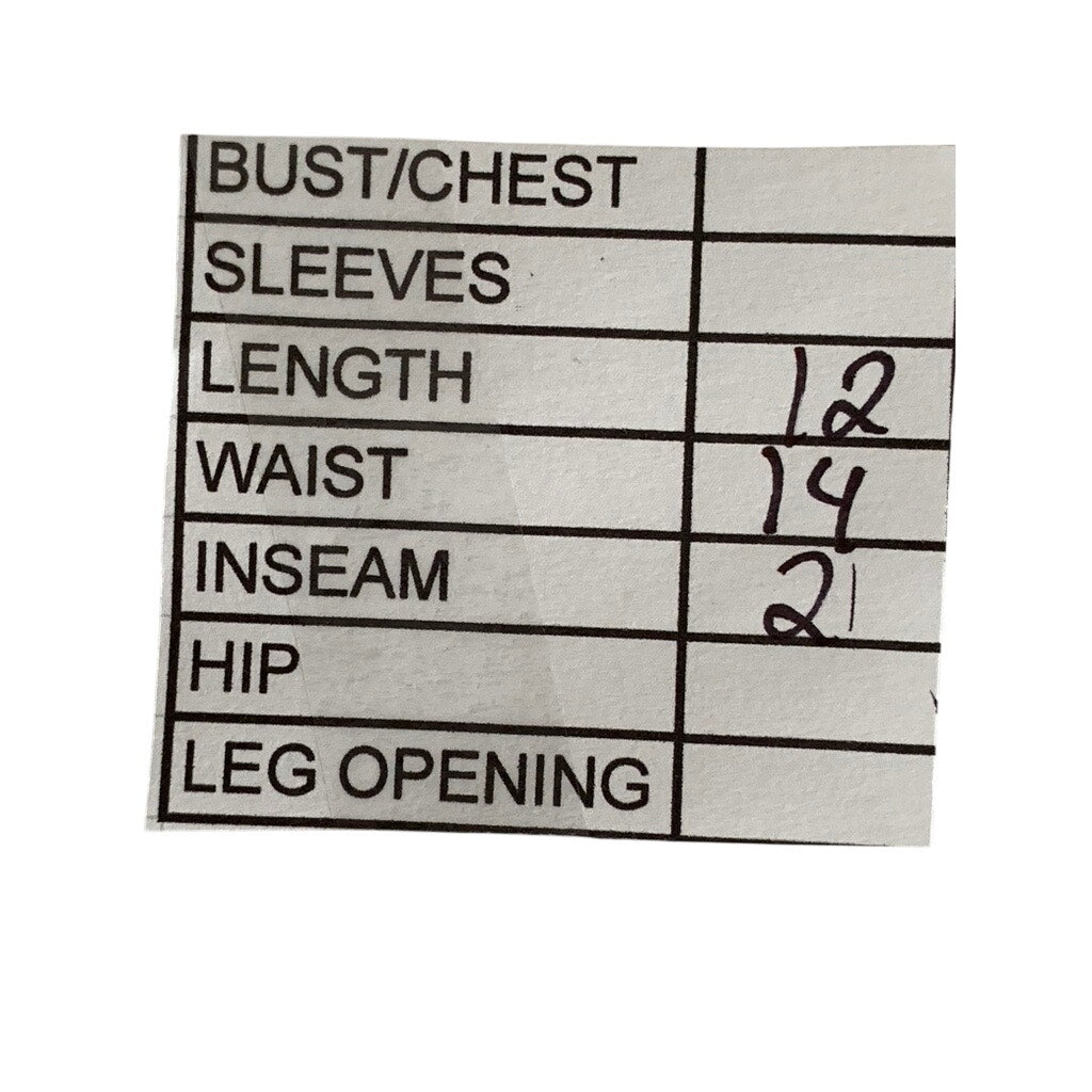 LEVI'S Women's Black Denim Distressed 501 Shorts SZ 26