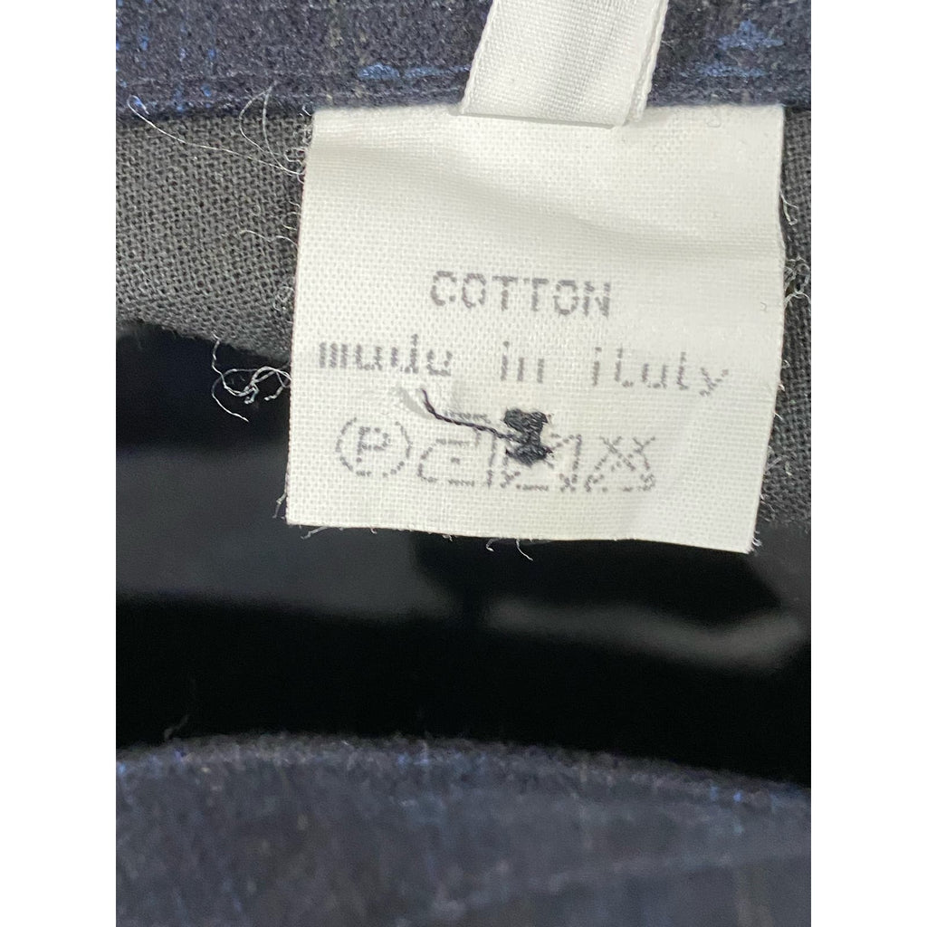 JCM JEY COLE MAN Men's Blue Striped Slim Straight-Leg Pant SZ 34X34