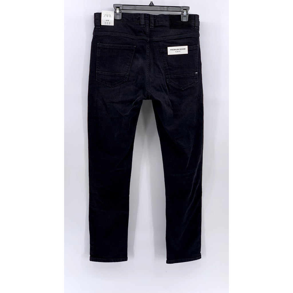 ZARA Men's Black Skinny Leg Jeans SZ 32