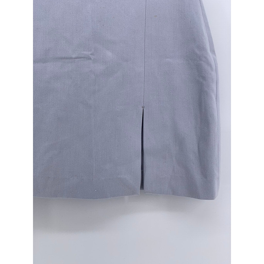 VERTIGO Women's Lilac Solid A-Line Mini Skirt SZ 10