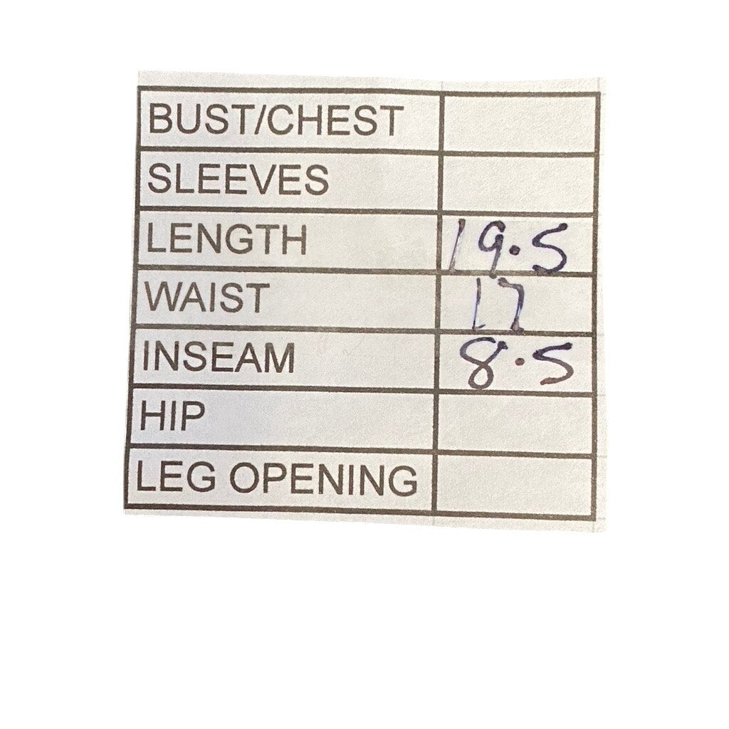 YOUNGLA Men's Black Solid Casual Chino Shorts SZ 34