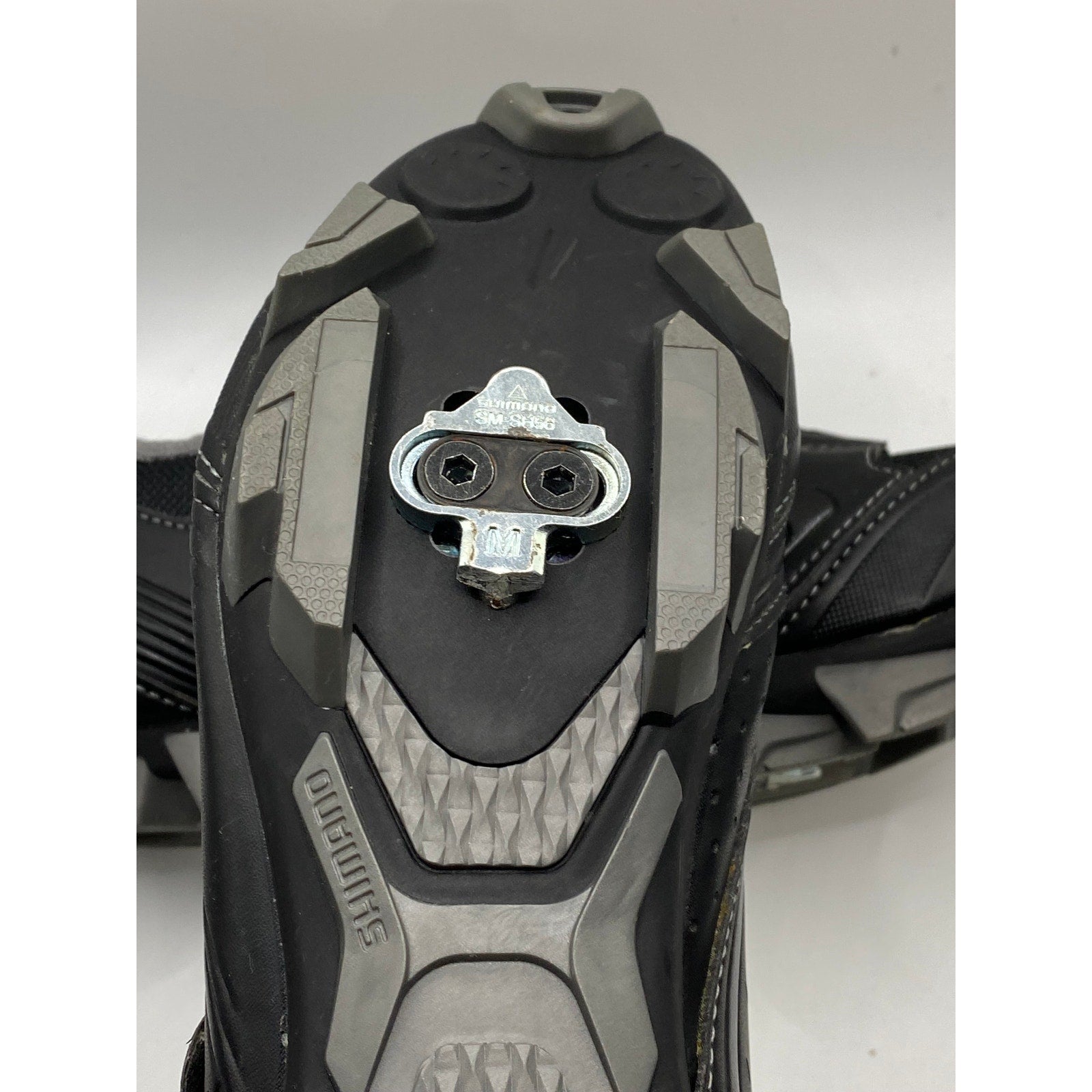 SHIMANO Women's Black Round-Toe Double-Strap Off-Set Cycling Shoes SZ 40(8)