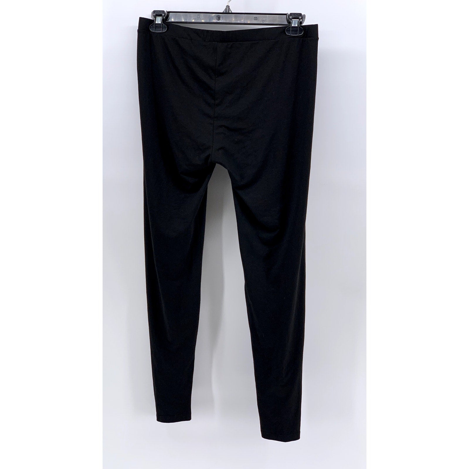 32 DEGREES HEAT Women's Black Solid Pocketless Leggings SZ XL