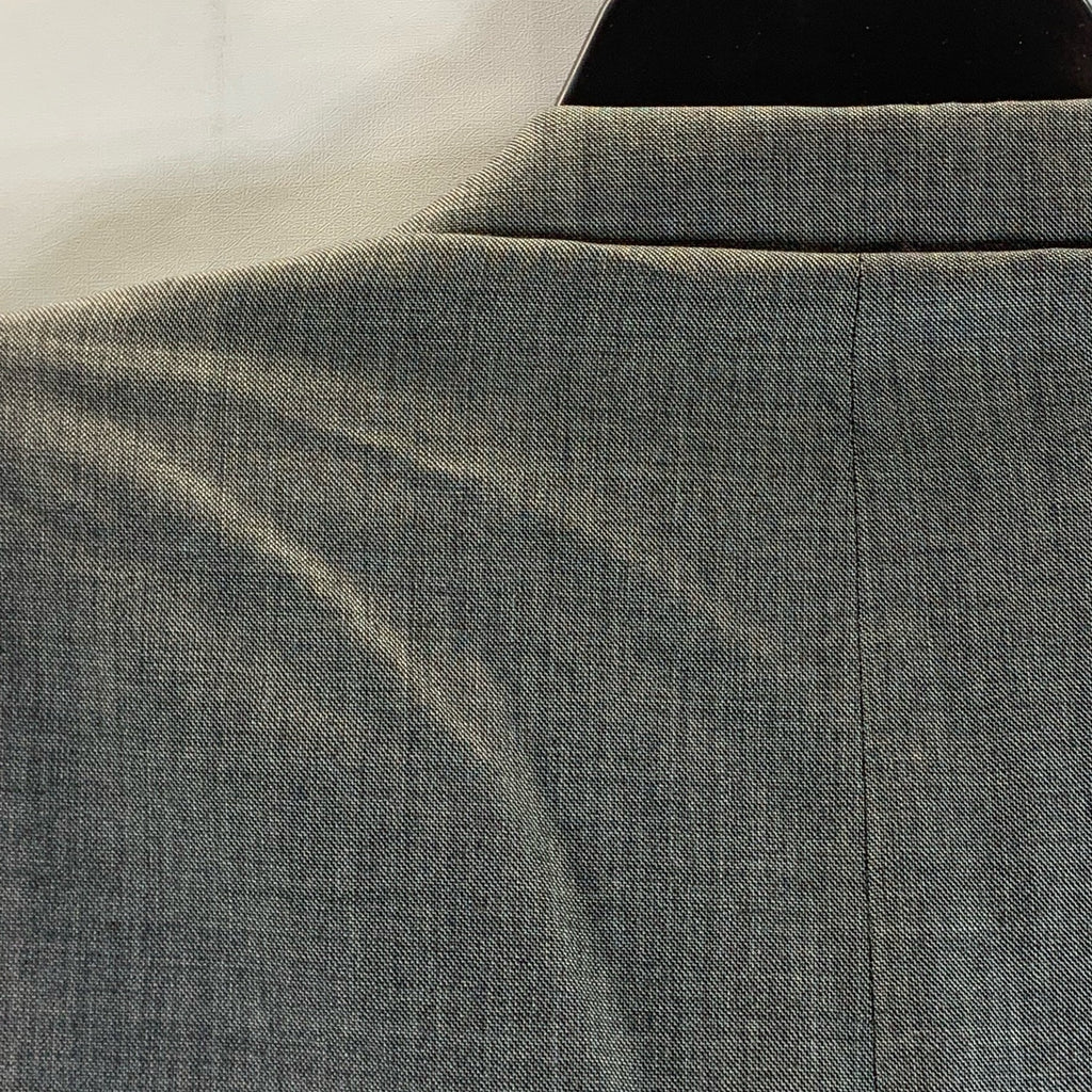 H By HALSTON Men's Gray Three-Button Notch Lapel Blazer SZ 48