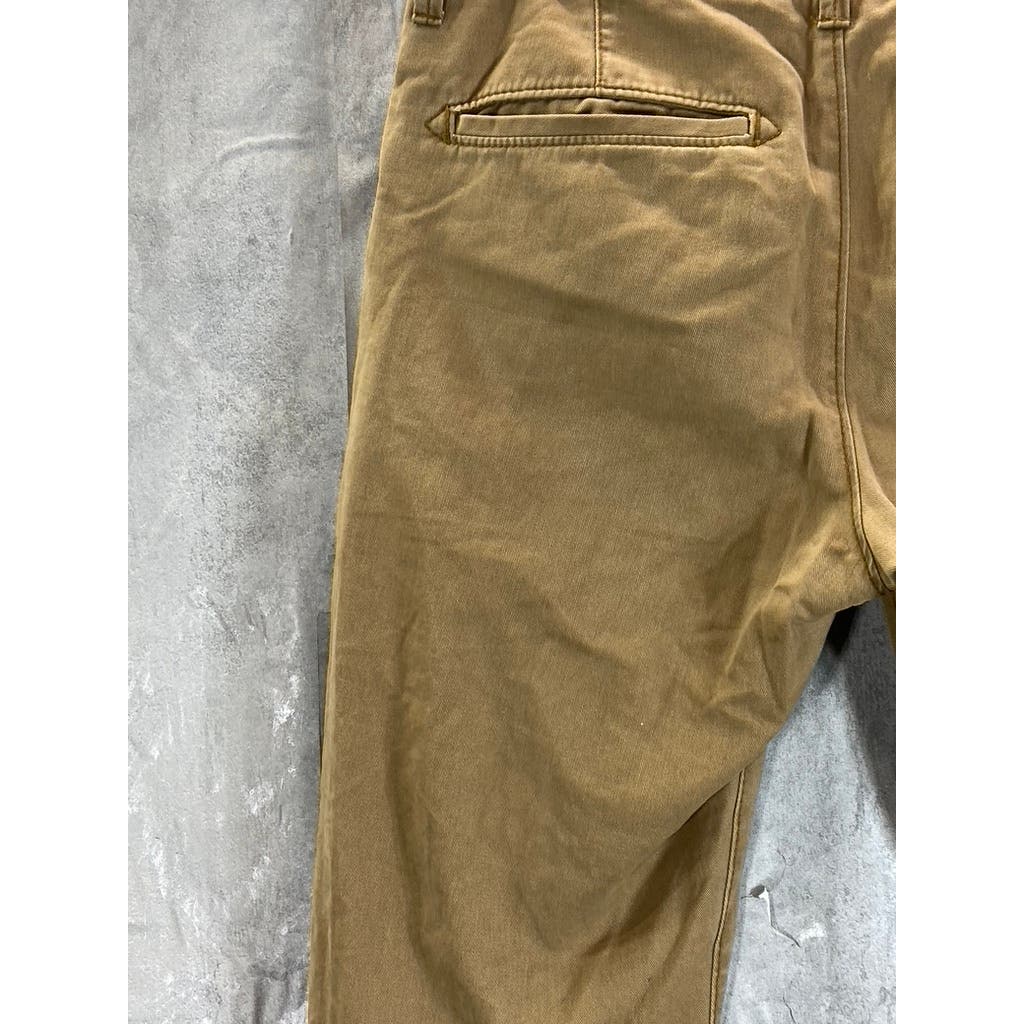 AMERICAN EAGLE Men's Toasted Almond Original Straight Flex Pants SZ 28x32
