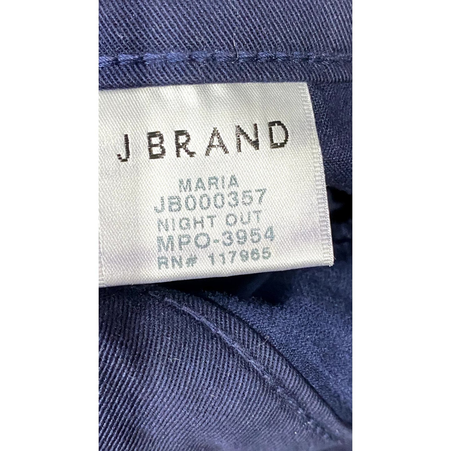 J BRAND Women's Night Out Maria Four Pocket High-Rise Skinny Jeans SZ 27