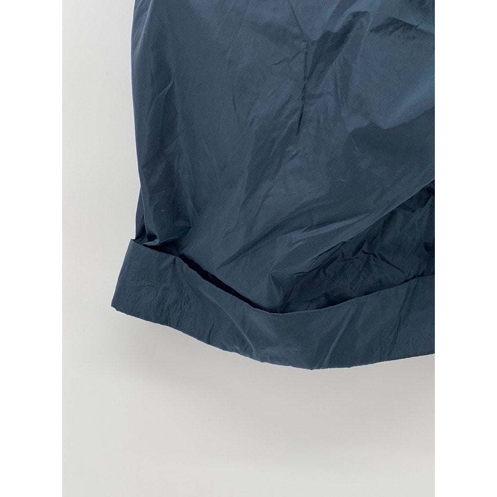 PATRIK ERVELL Men's Navy Solid Cuffed-Hem Deep Pleat Casual Shorts SZ 30