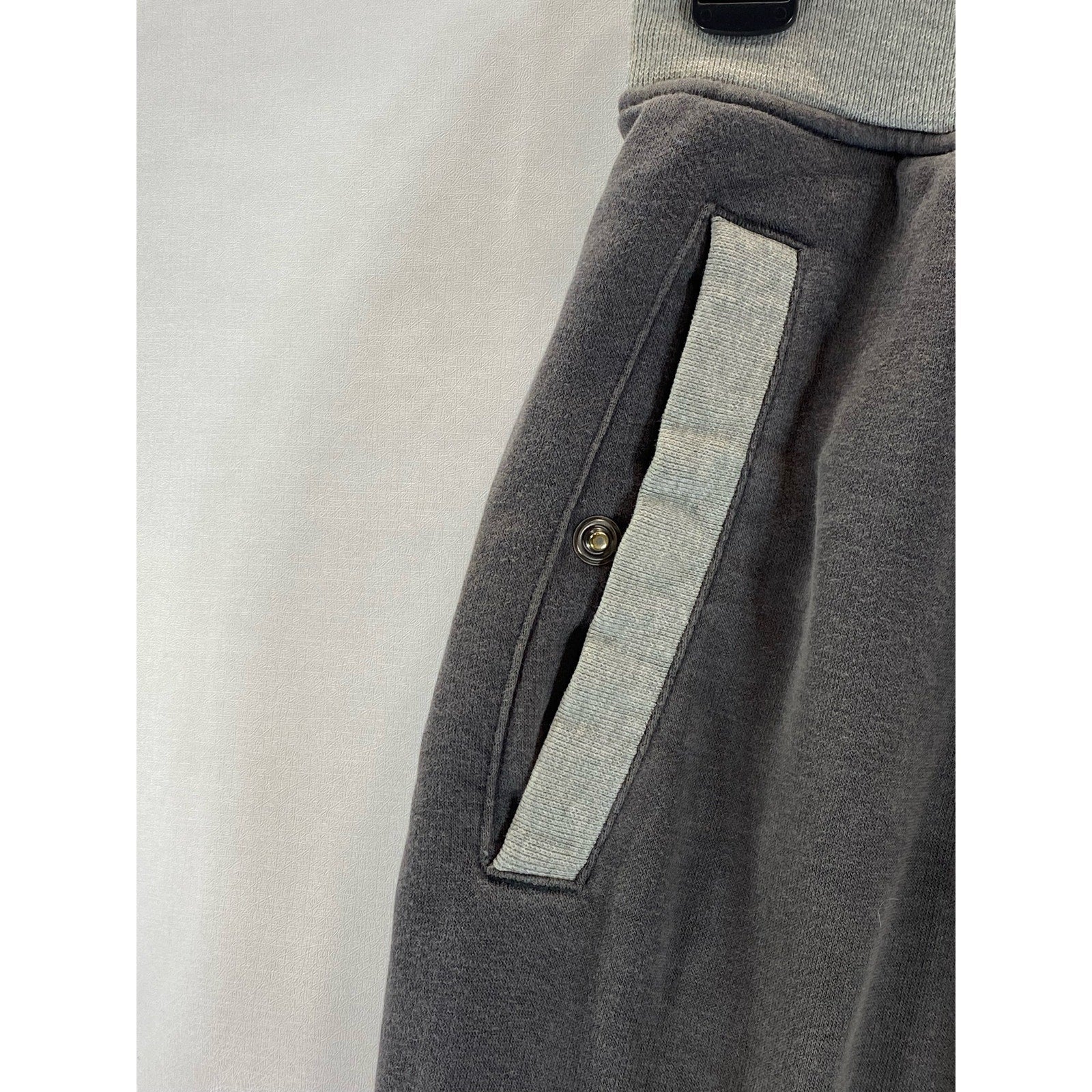 AIR JORDAN Men's Dark Gray/Light Gray Pull-On Sweat Shorts SZ M