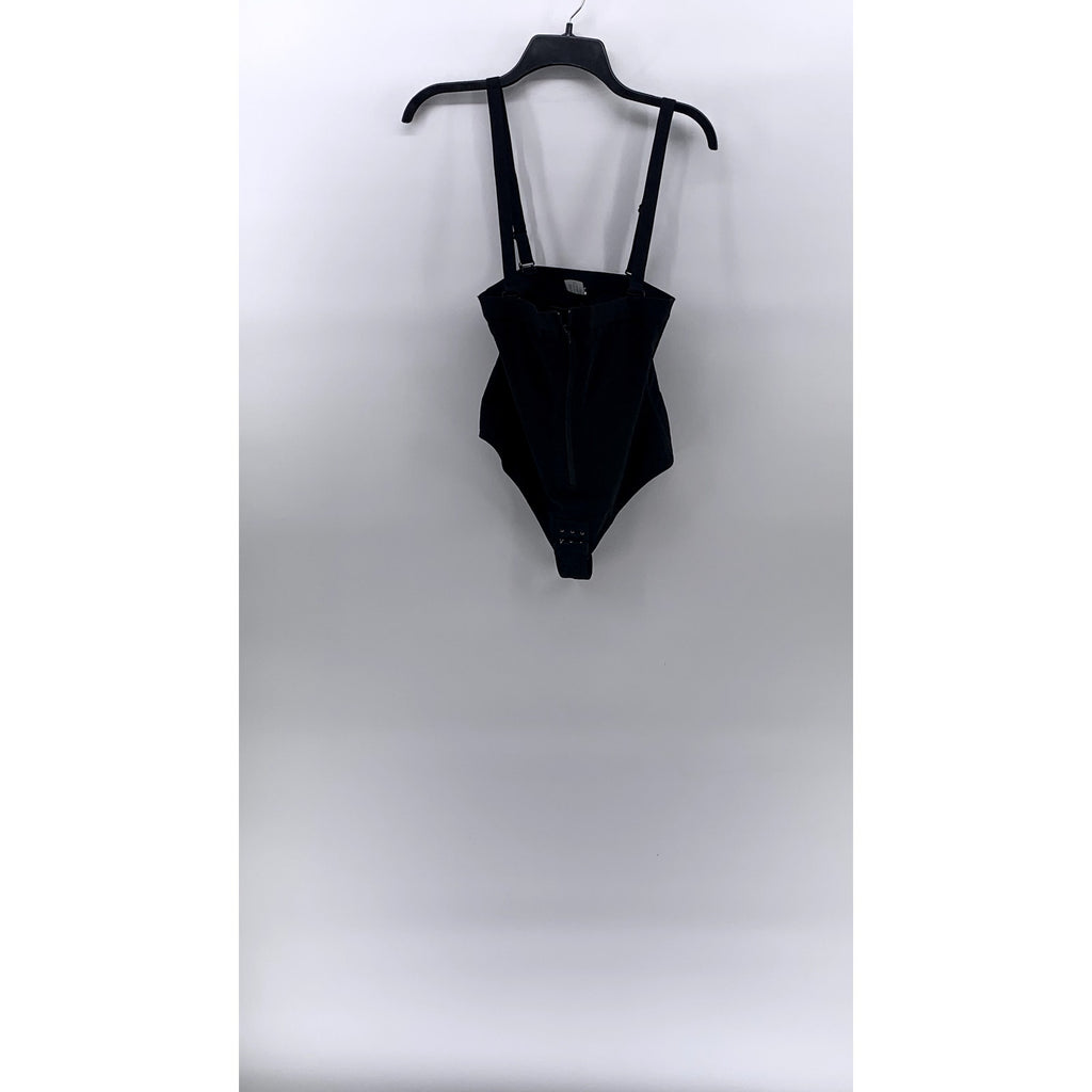 UNBRANDED Women's Removable Strap Pull-On Bodysuit Shapewear SZ M