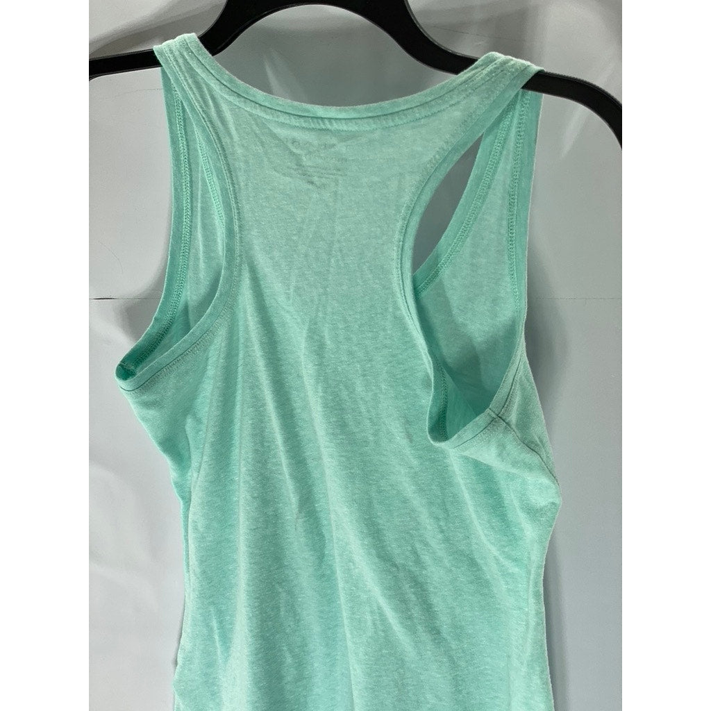 TAHARI Women's Teal Scoop-Neck Racerback Active Tank Top SZ XS