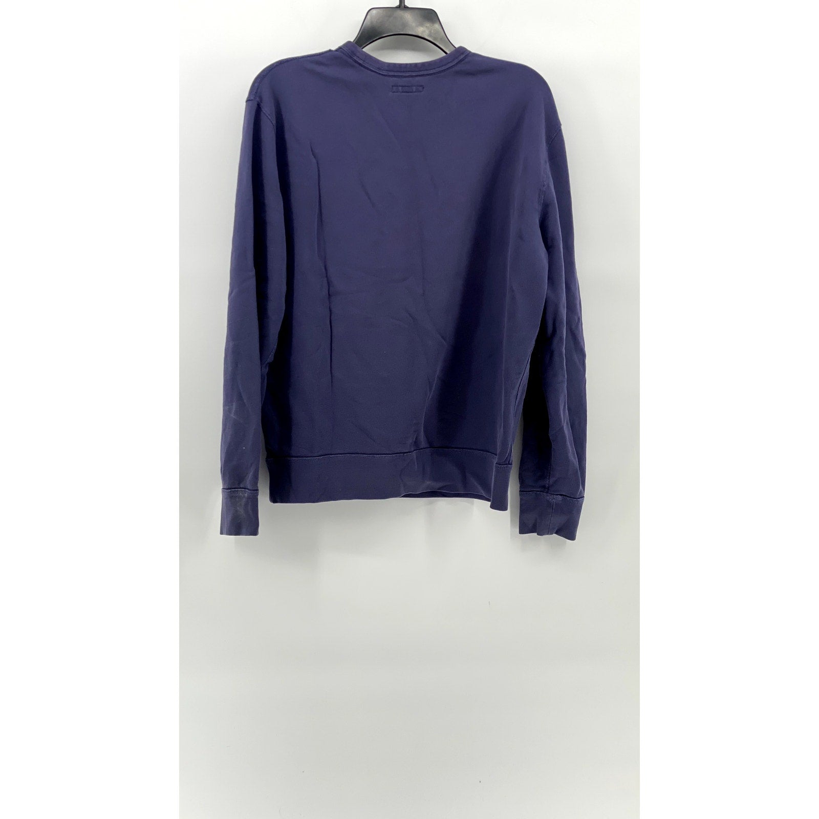 J.CREW MERCANTILE Men's Sun-Washed Navy Crewneck Long Sleeve Sweatshirt SZ M