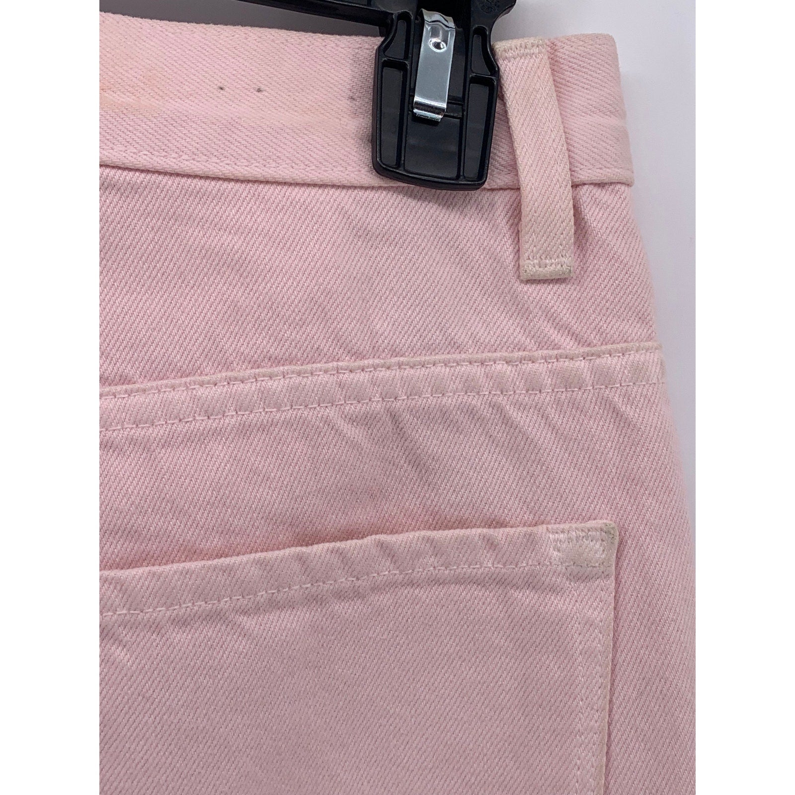 J BRAND Women’s Light Pink High Rose Straight-Leg Joan Cropped Pants SZ 28