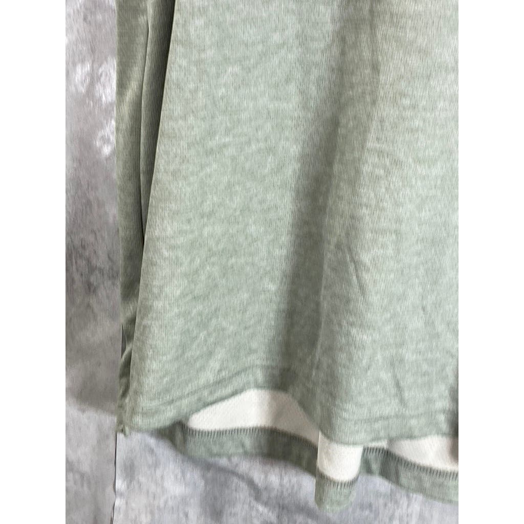 DULUTH TRADING CO Men's Green Armachillo Cooling Relaxed Fit Polo Shirt SZ XL
