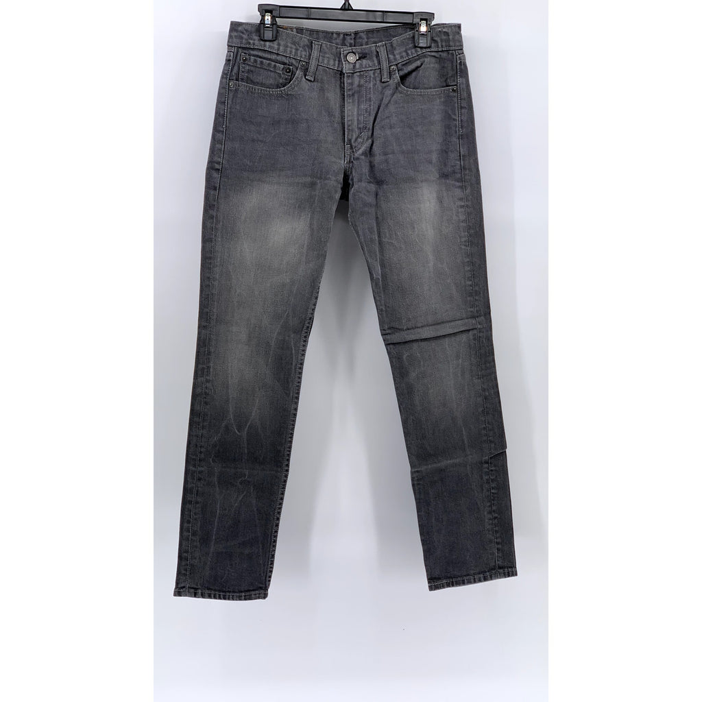 LEVI'S Men's Gray Denim 511 Slim-Leg Regular-Fit Five Pocket Jeans SZ 32X32