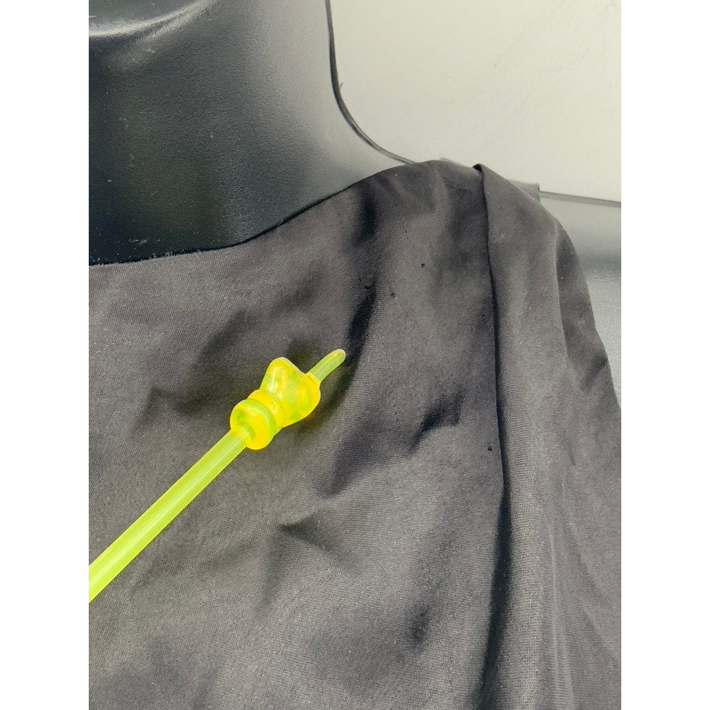 ZARA Women's Black Backless Tie-Hem Sleeveless Top SZ XS