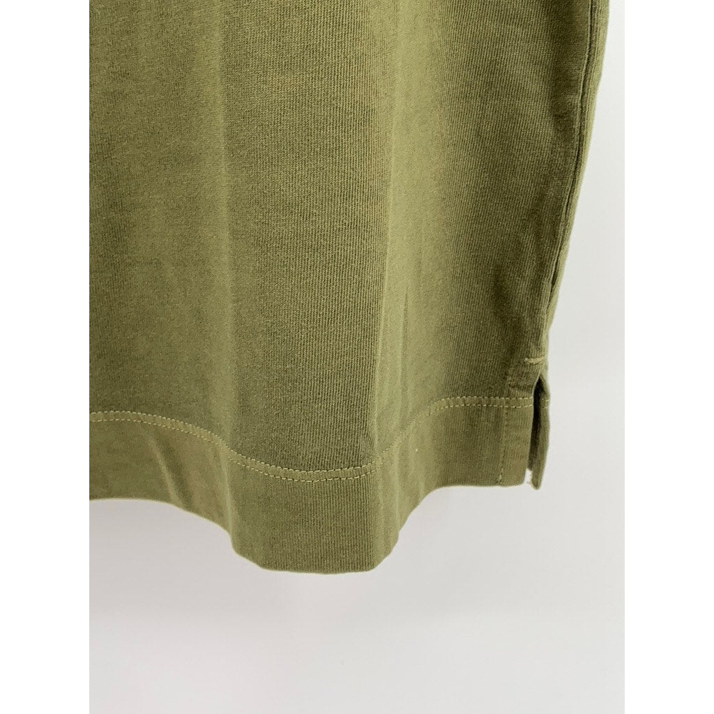 OLD NAVY Women's Olive Green Crewneck Casual Short Sleeve Top SZ S