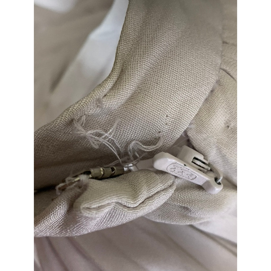 BLOOMINGDALES Women's Vintage Gray Pleated Sheer Pleated Pull-On Mini Skirt SZ 4