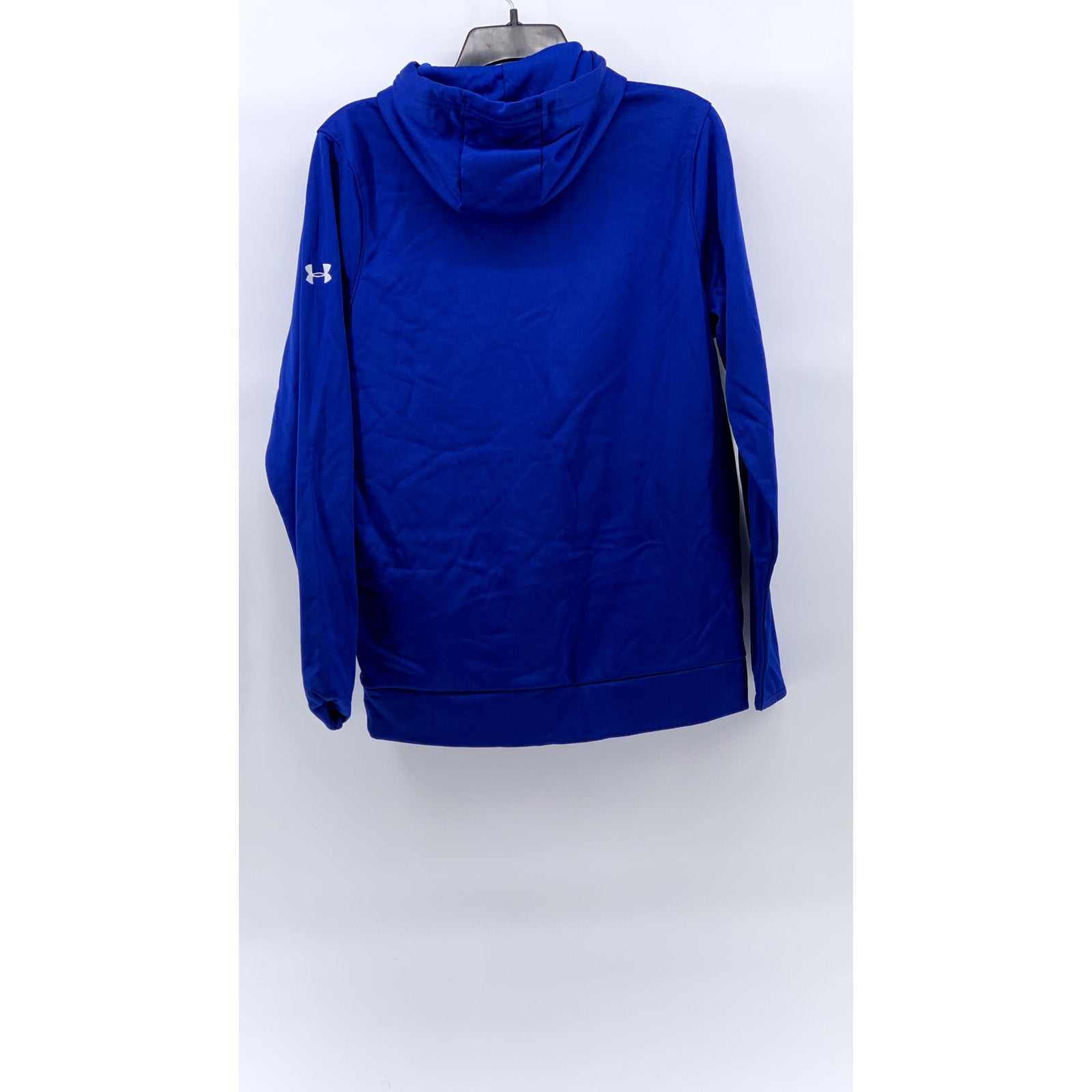 UNDER ARMOUR Men’s Royal Blue Aeronautical University Loose-Fit Hoodie SZ S