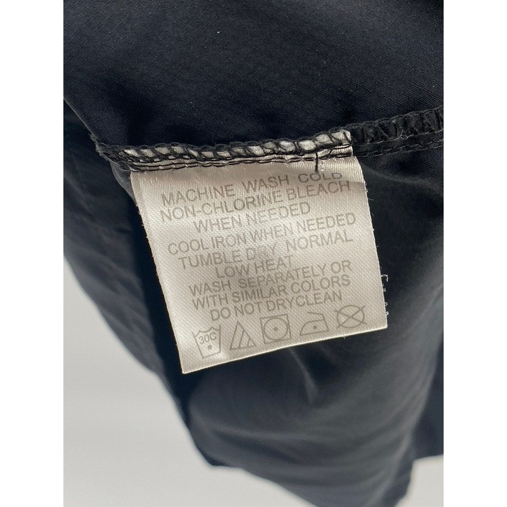 SIMMS FISHING Men's Navy Blue Button-Up Regular-Fit Short Sleeve Shirt SZ XL