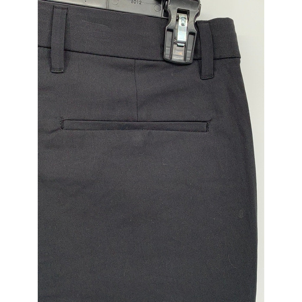 GOODFELLOW & CO Men's Black Linen 9" Flat Front Tech Casual Shorts SZ 28