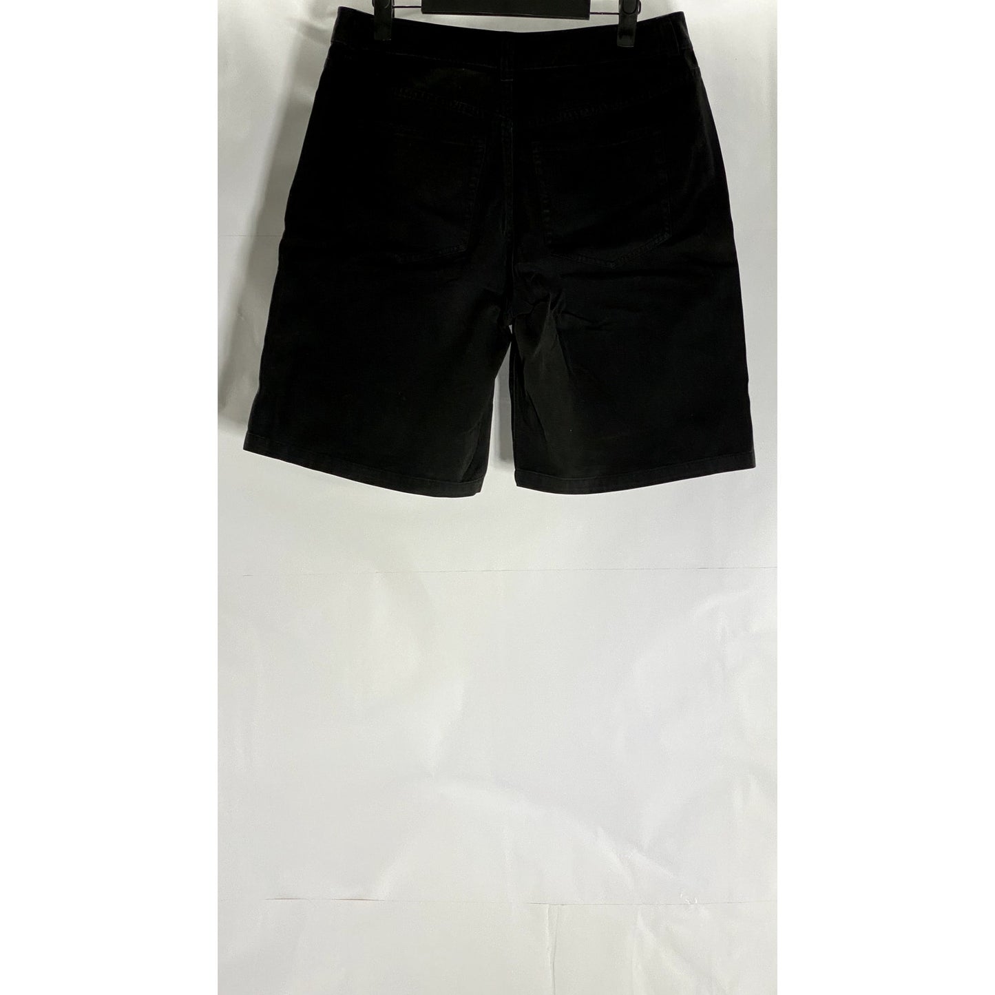 SATURDAYS NEW YORK CITY Women's Black Solid Five-Pocket Regular-Fit Shorts SZ 4