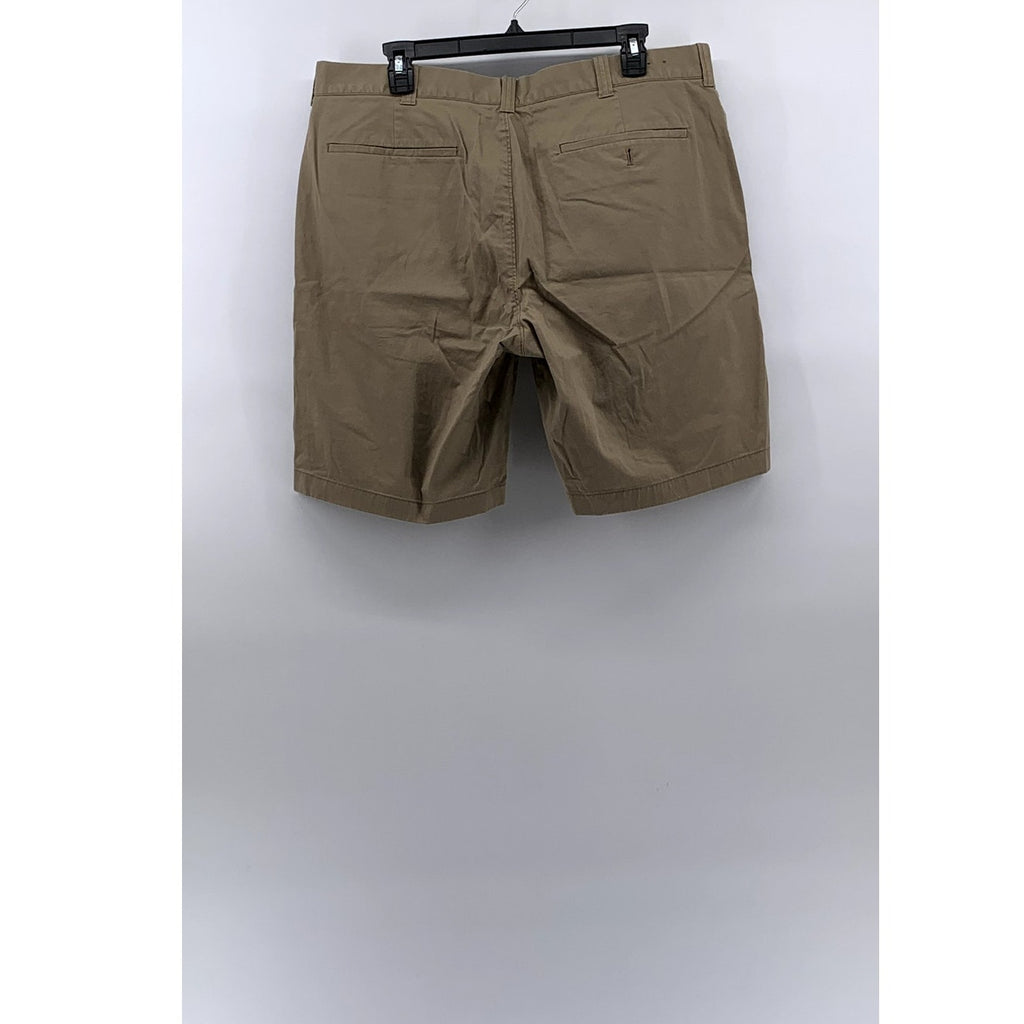 J.CREW Men's Tan Regular-Fit Stretch 9" Chino Shorts SZ 35