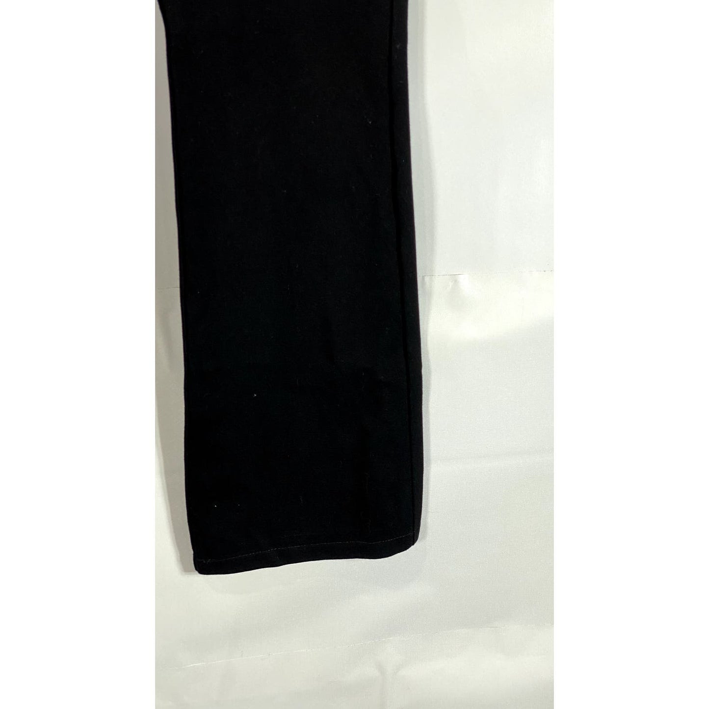 NYDJ Women's Black Solid Michelle Wide-Leg Ponte Knit Pants SZ 4