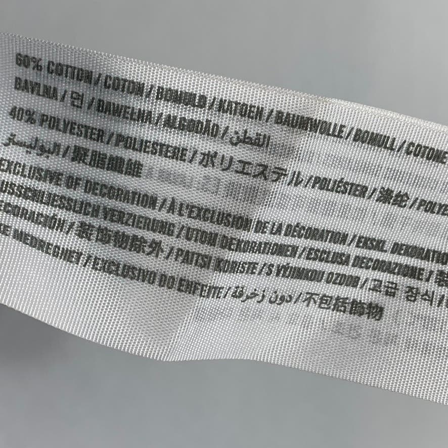 ABERCROMBIE & FITCH Men's Red Heather Crewneck Cotton-Blend T-Shirt SZ 2XL