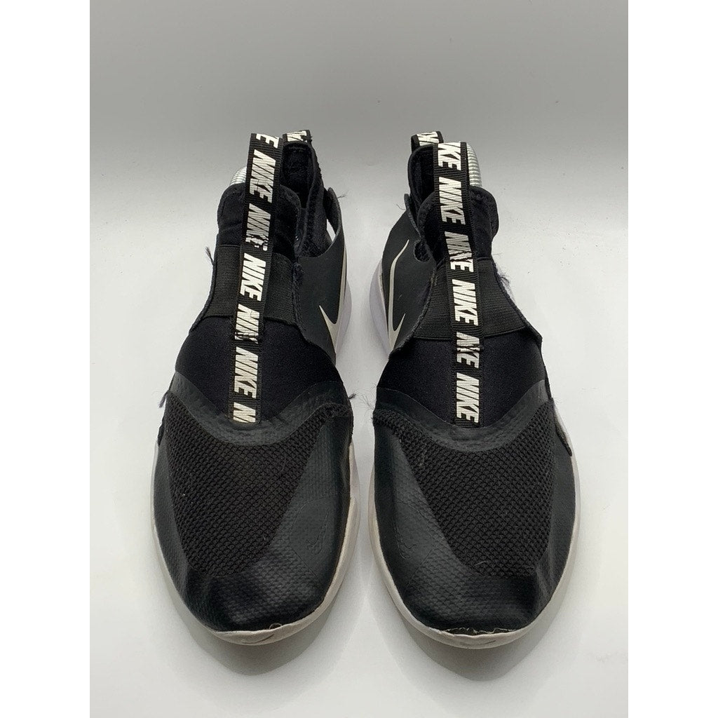 NIKE Black Mesh Flex Runner 4 Active Sneakers SZ M6/W8