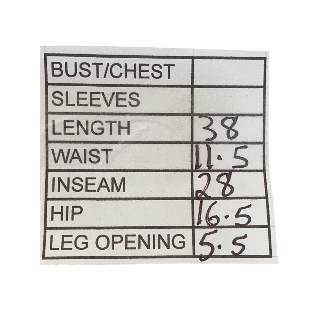 TROUSERS UP Women's Vintage Dark Blue Denim Zipper-Hem Slim-Leg Jean SZ 5/6