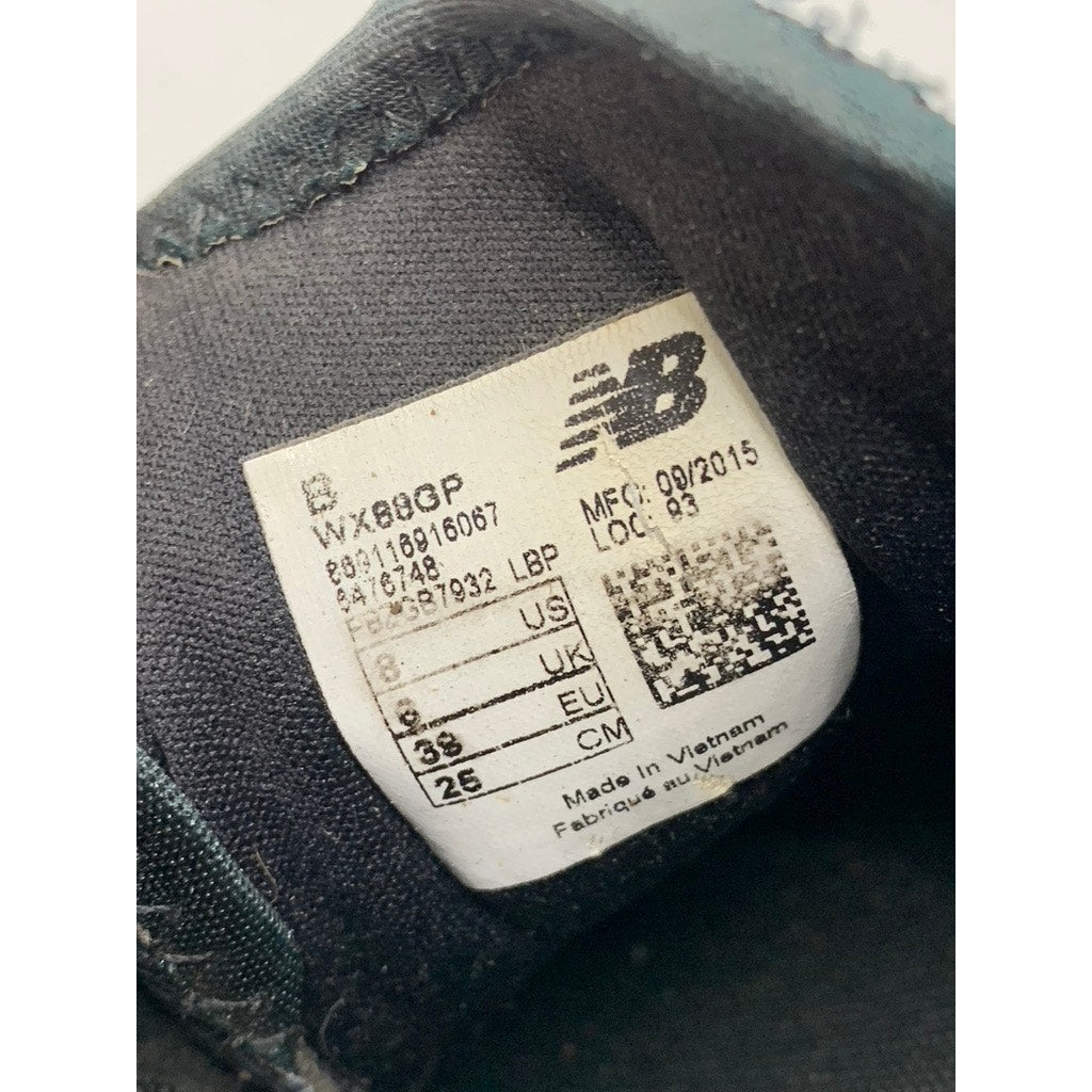 NEW BALANCE Men's Black-White CushDUO Mesh Sneakers SZ 8