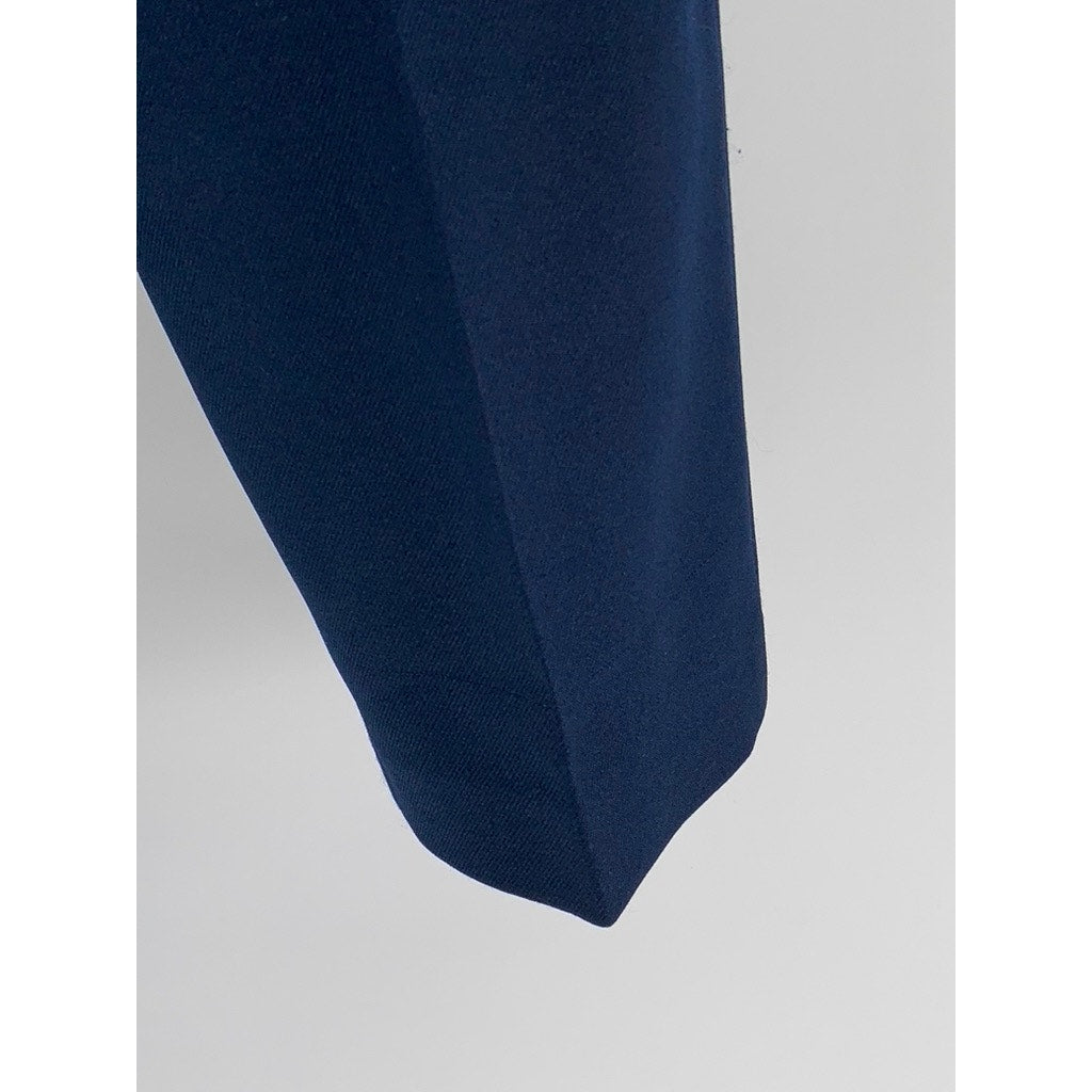 ALFRED DUNNER Women's Navy Solid Straight Classic Pants SZ 10
