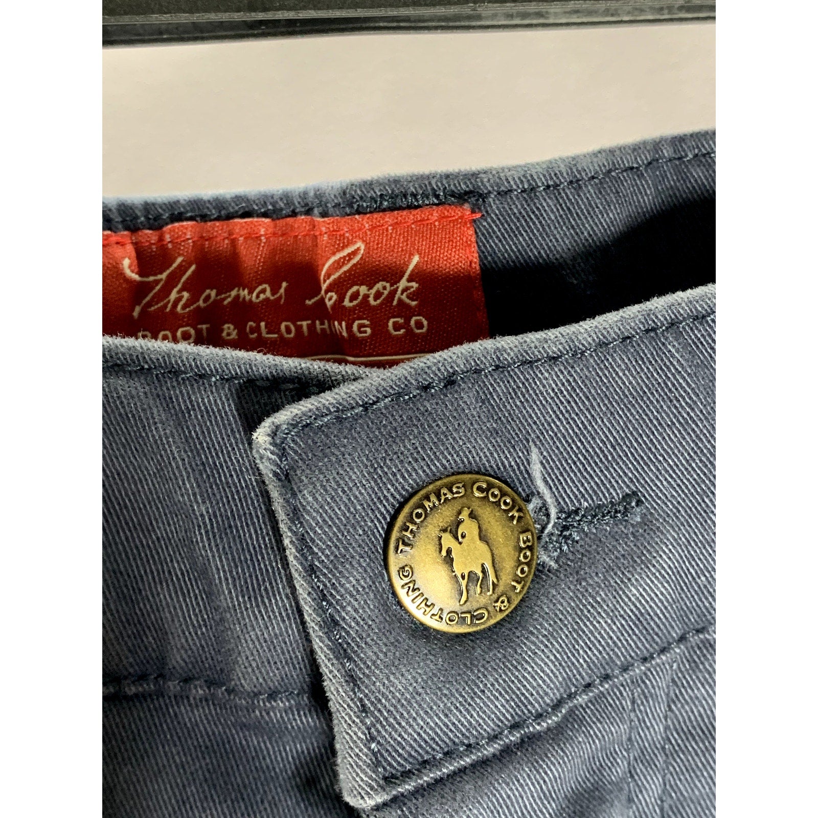 THOMAS COOK BOOT & CLOTHING CO. Men's Straight Leg Comfort Waist Pant SZ 30X32