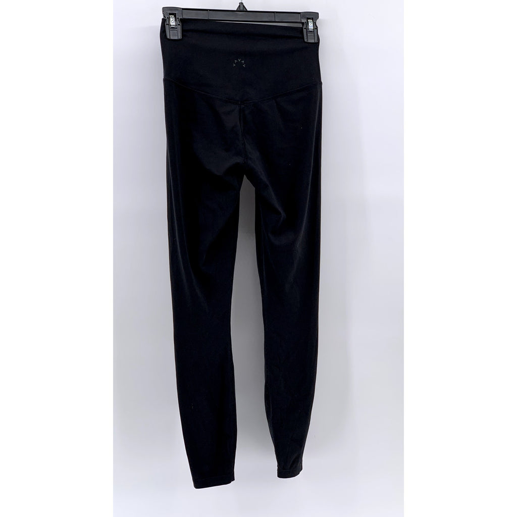 VARLEY Women's Black Solid High-Rise Ankle Leggings SZ XS