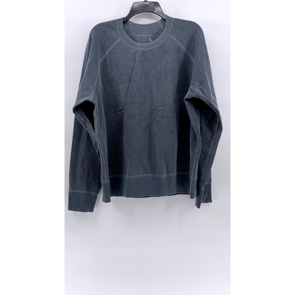 SKU CALIFORNIA Men's Blue Crewneck Relaxed Fit Sweatshirt SZ XL