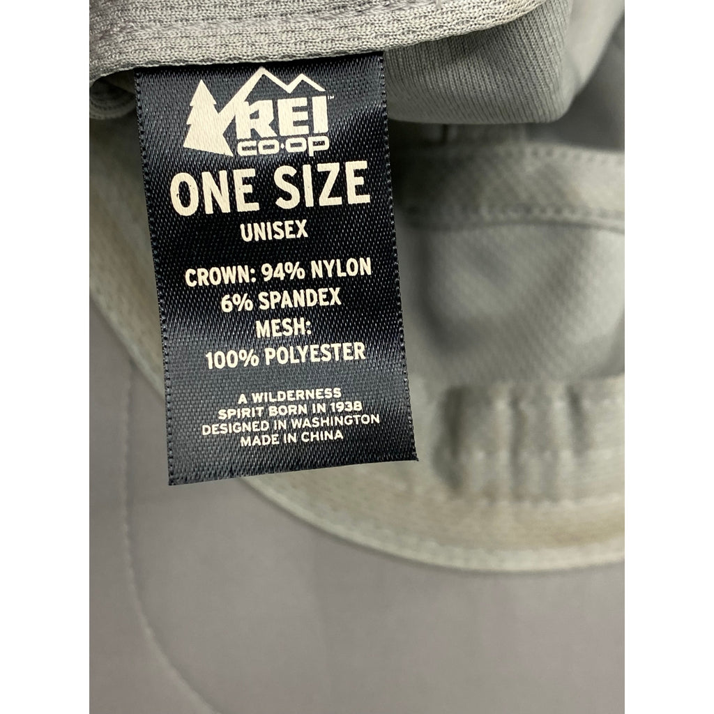 REI Unisex Adult Gray Co-Op Casual Active Hat SZ OS