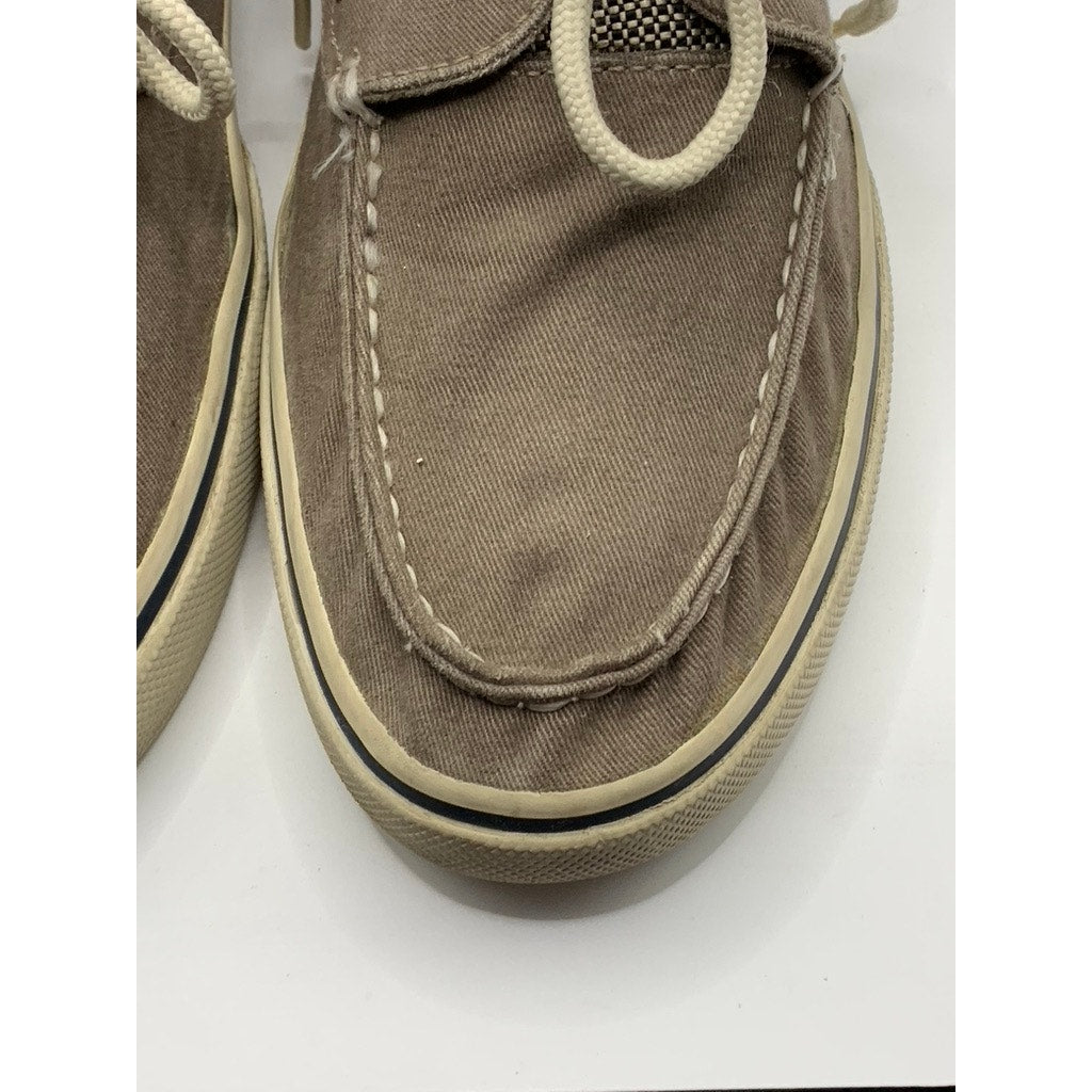 SPERRY Men's Gray Top-Sider Slip-On Boat Shoes SZ 9