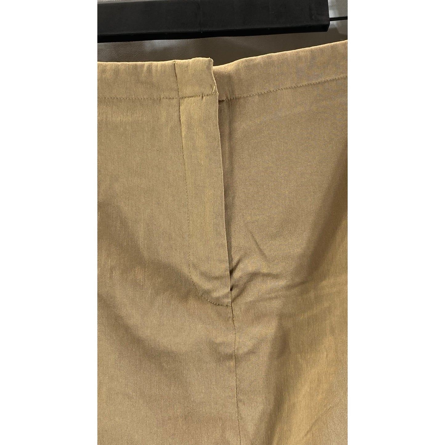 EXPRESS Women's Brown Solid Stretch Mini Skirt SZ 9/10