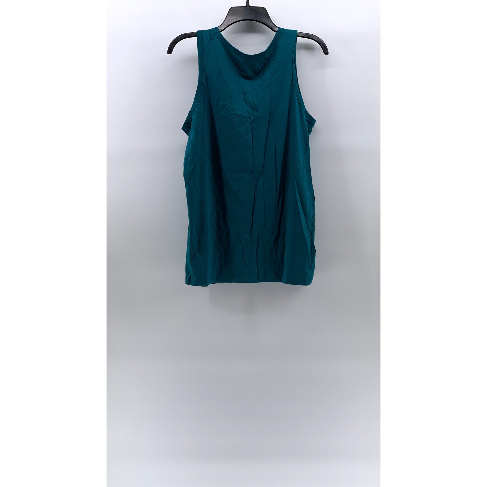 VERTICAL SPORTS Men's Blue New York Times Square Graphic Scoop-Neck Tank SZ M