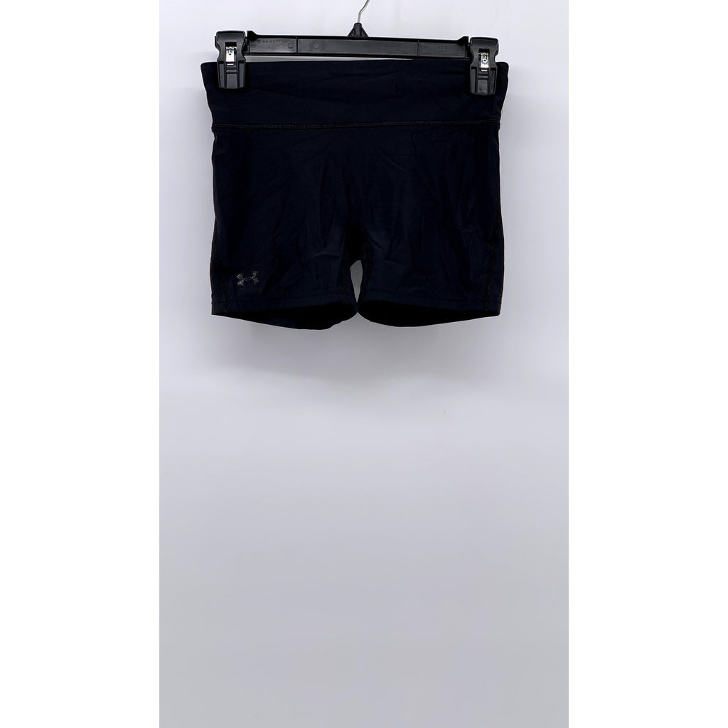 UNDER ARMOUR Women's Black Active Bike Shorts SZ S
