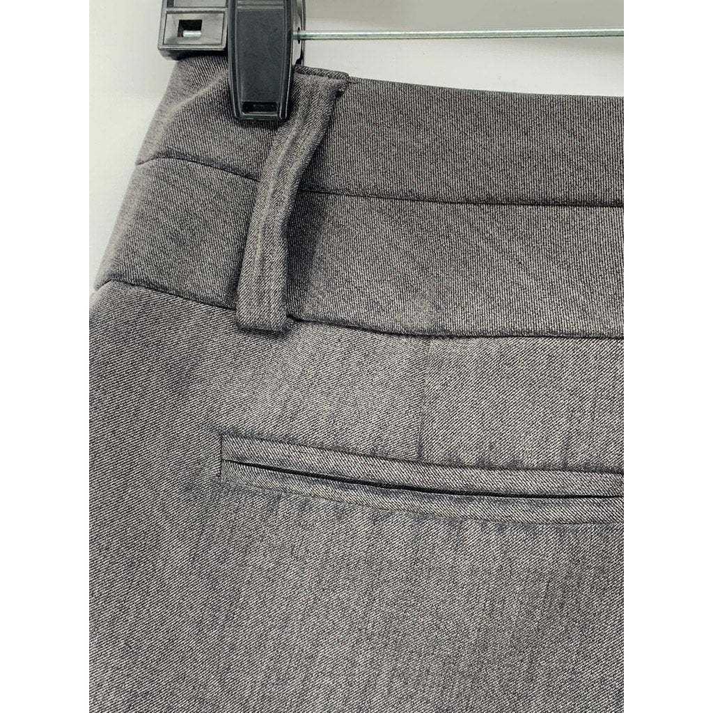 CHARLOTTE RUSSE Women's Charcoal Gray Regular-Fit Wide-Leg Pants SZ 0