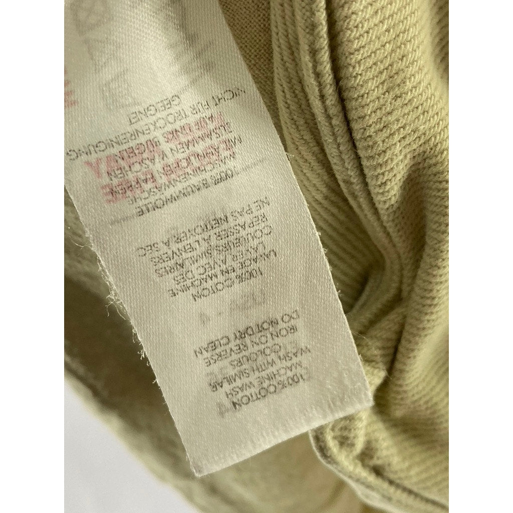 NASTY GAL COLLECTION Women’s Tan Denim 3-Button Adjustable Back Vest SZ 4