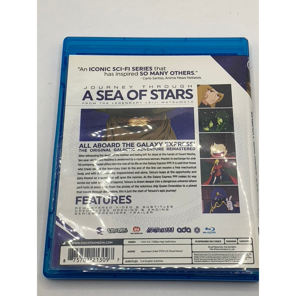GALAXY EXPRESS 999 Anime TV Series Collection 1 Departure Blu-Ray
