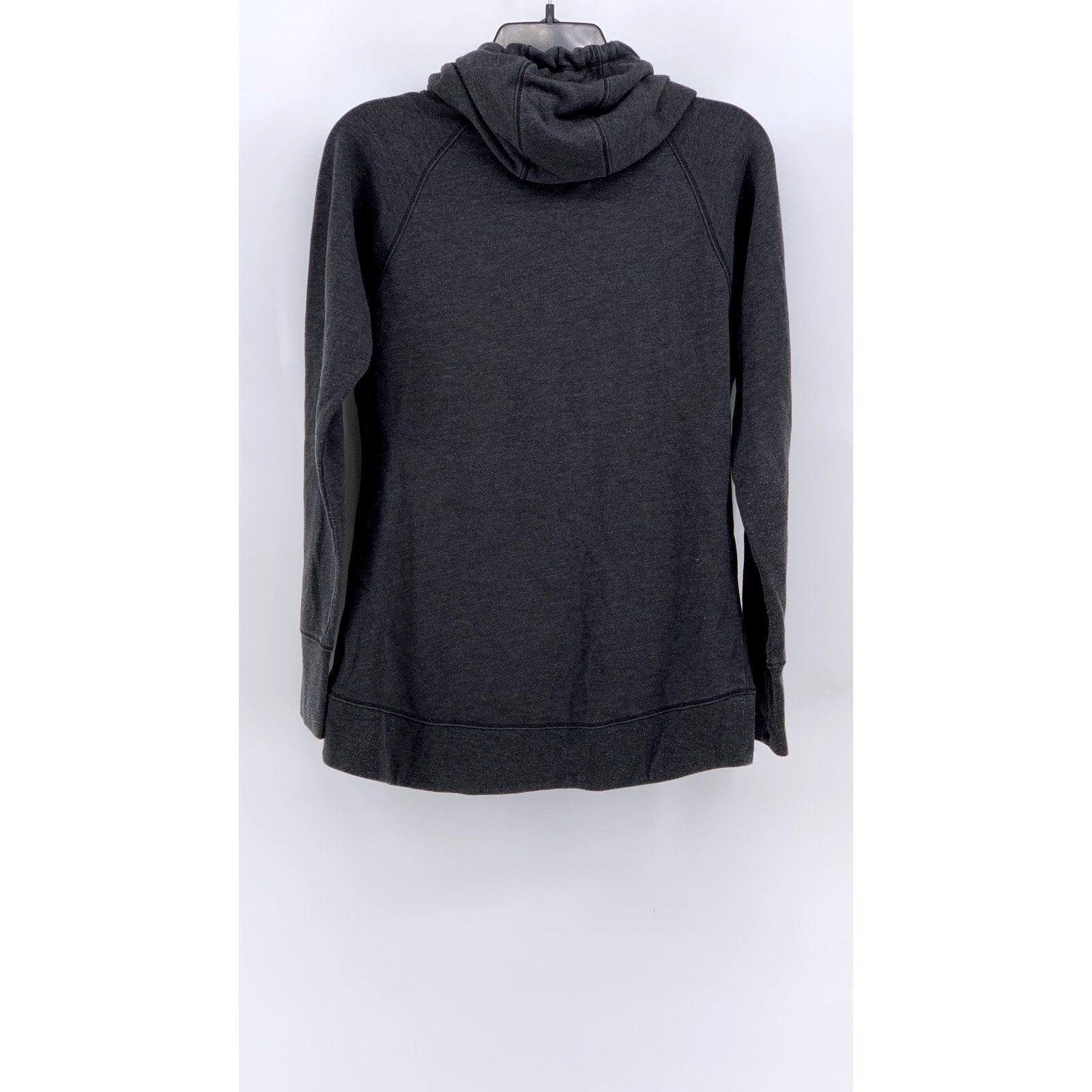 NEW ERA Women's Charcoal Gray Atomic Print Custom Casual Hoodie SZ S