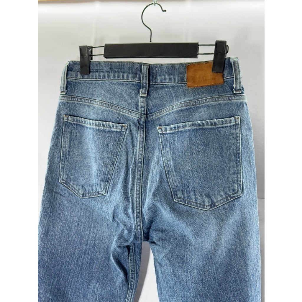 CITIZENS OF HUMANITY Women's Blue Denim Daphne Straight-Leg Jeans SZ 27