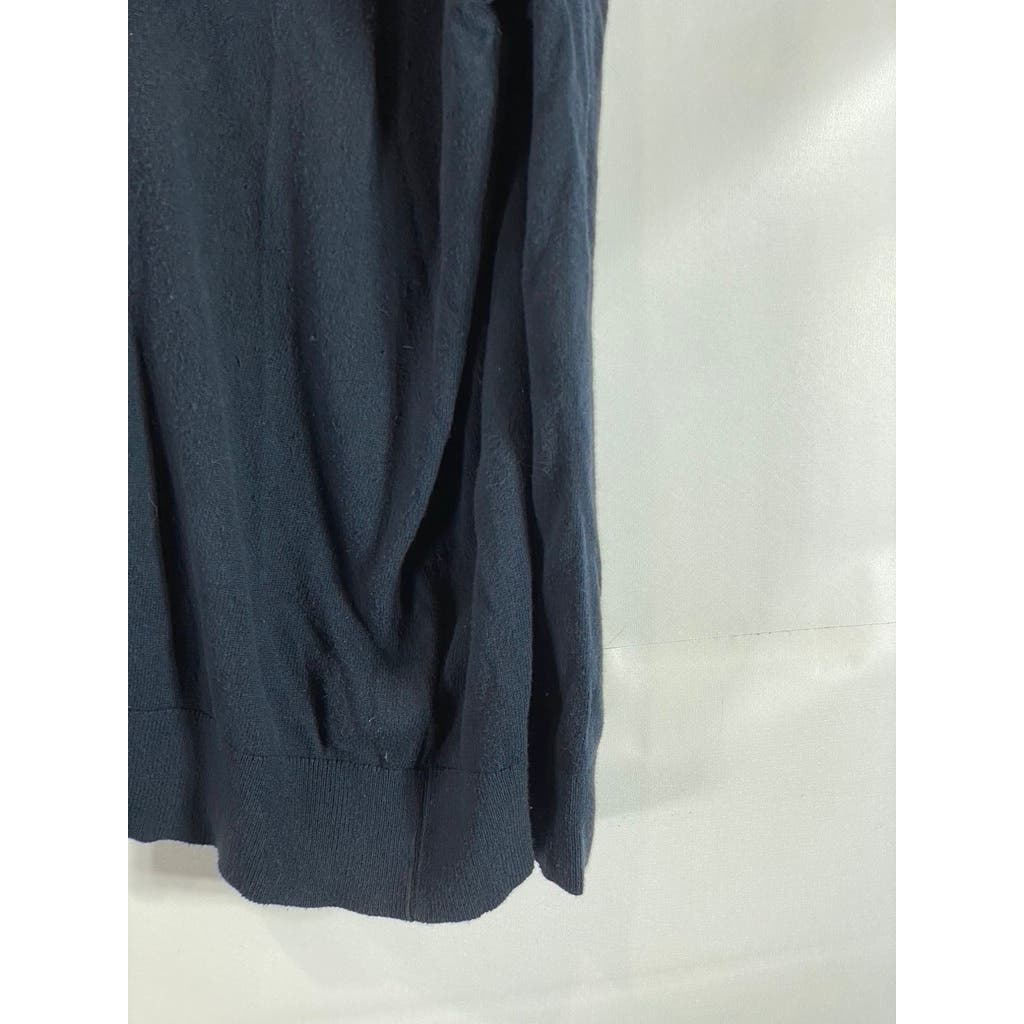 BANANA REPUBLIC Men's Navy Luxe Performance V-Neck Pullover Sweater SZ 2XL
