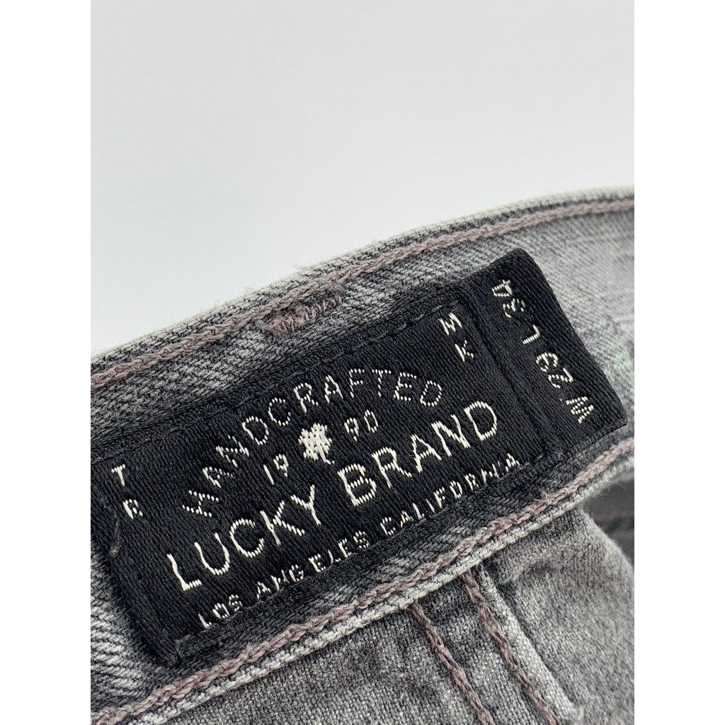 LUCKY BRAND Men's Gray Denim 1 Authentic Skinny Jeans SZ 29X34