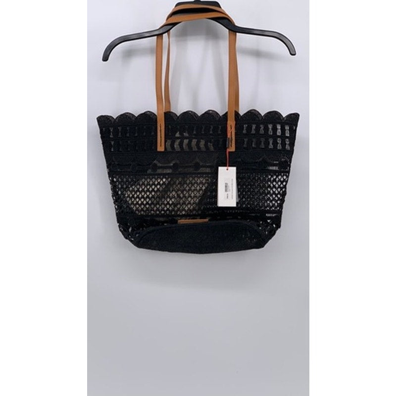 ZINGARA Women's Black Lace Large Kivu Classic Tote Bag