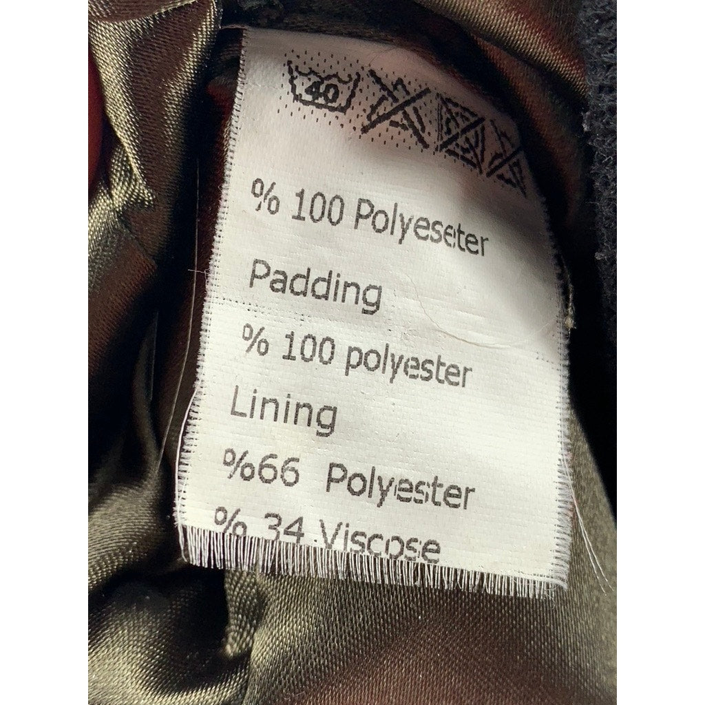 PORTOBELLO Women's Olive Green Zip-Up Bomber Jacket SZ 12(USM)